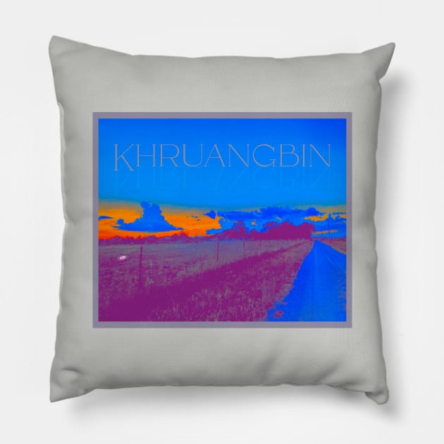 Khruangbin Pillow by Noah Monroe