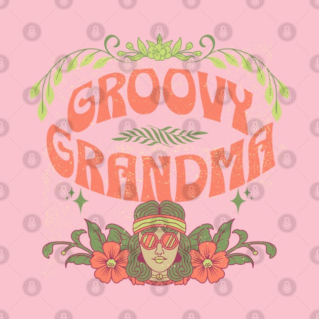 Groovy Grandma by Pixels, Prints & Patterns