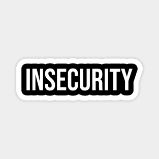 INSECURITY Security Guard (Front/Back Print) Magnet