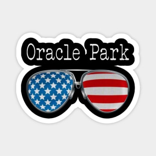 AMERICA PILOT GLASSES ORACLE PARK Magnet