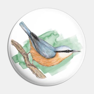 Nuthatch Pin