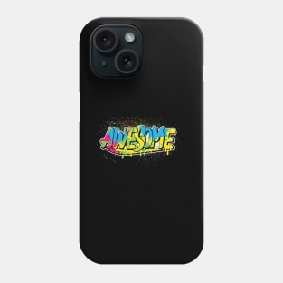 Awesome graffiti tshirt Phone Case