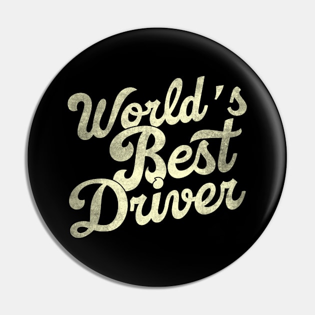 World's best driver. Perfect present for mother dad father friend him or her Pin by SerenityByAlex