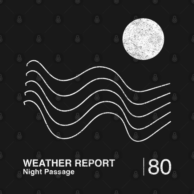 Weather Report / Minimalist Graphic Artwork Fan Design by saudade