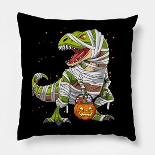 Dinosaur Pumpkin Halloween Costume for Kids Boys Pillow