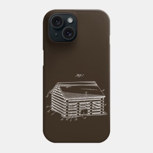 Lincoln Log Cabin Phone Case