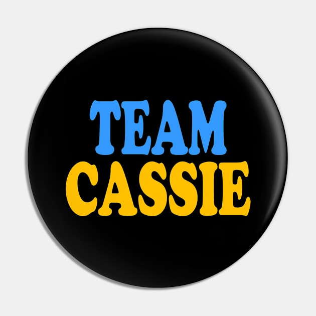 Team Cassie Pin by TTL