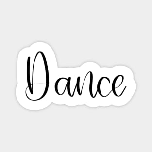 Dancer Script Gift Magnet