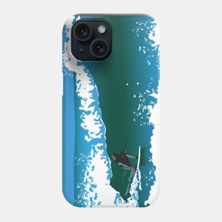 SURFING NEWPORT BEACH, CA Phone Case