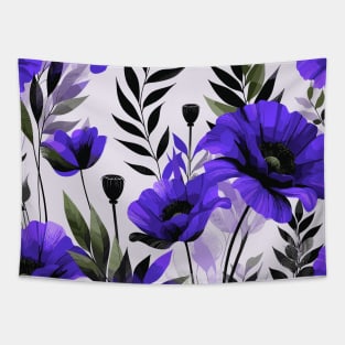 Poppy Flower Tapestry