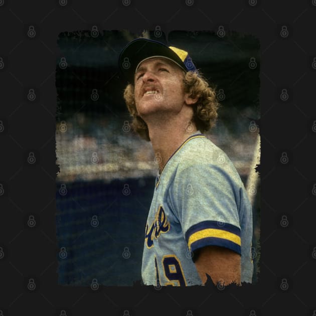 Robin Yount in Milwaukee Brewers by PESTA PORA