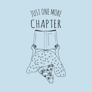 just one more chapter - black T-Shirt
