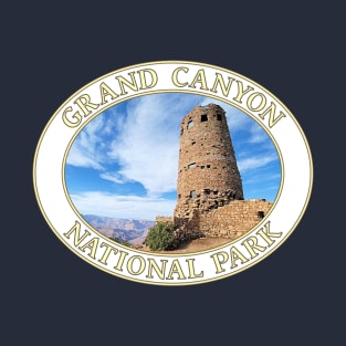 Desert View Watchtower at Grand Canyon National Park in Arizona T-Shirt