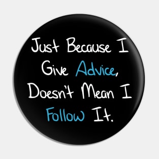 Advice Pin