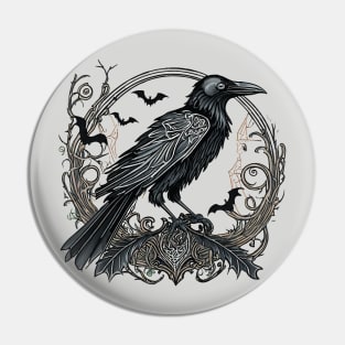 Witch's crow Edgar Pin