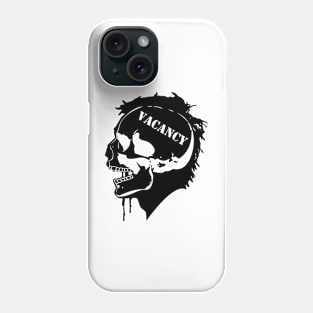 Cranial Vacancy logo black Phone Case