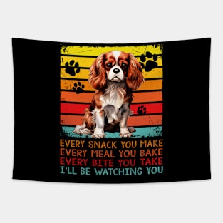 Majestic Cavalier King Charles Ensemble Reign Supreme Tapestry