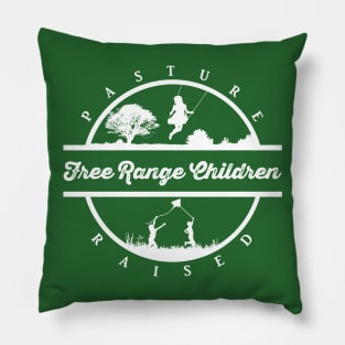 Free Range Children Pillow