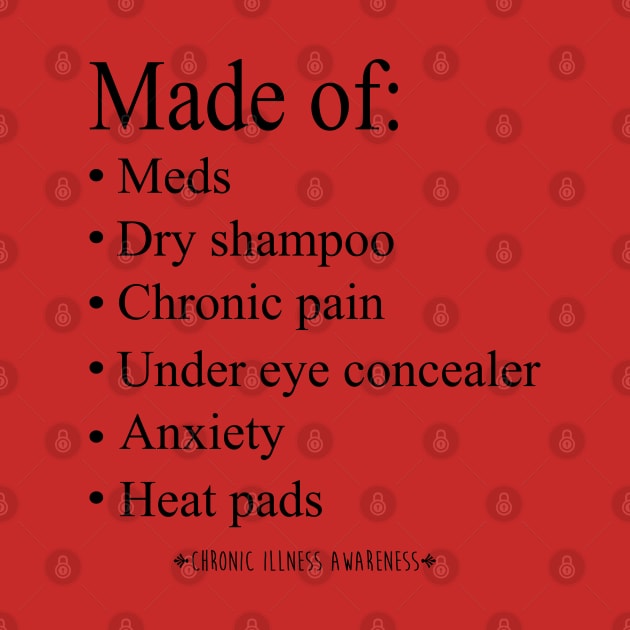 Made of: Spoonie designs for chronic illness warriors by spooniespecies