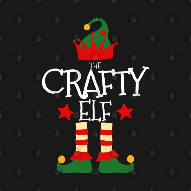 Crafty Elf Matching Family Group Christmas Party Pajamas by uglygiftideas