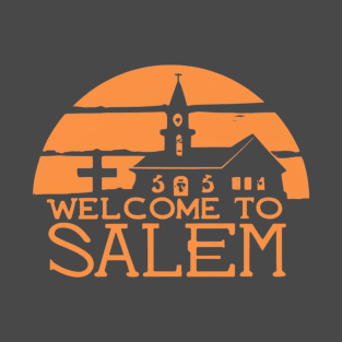 Salem Halloween Steeple Souvenir T-Shirt