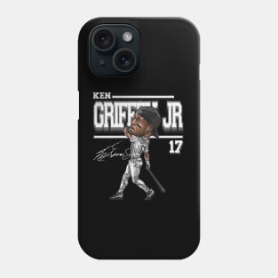 Ken Griffey Jr. Chicago W Cartoon Phone Case