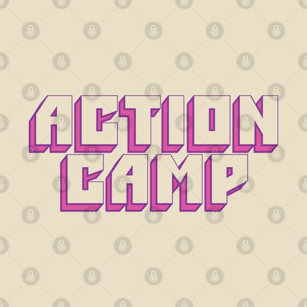 Action Camp Big Muff logo (Pink + Purple) by ActionCamp