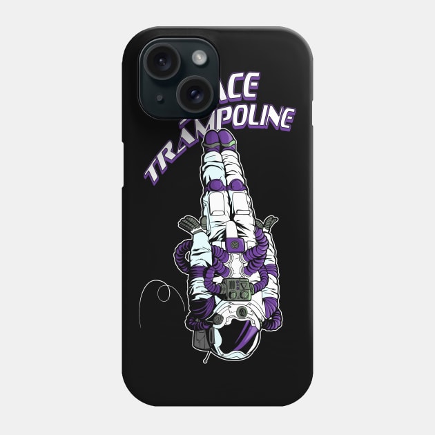 space trampoline Phone Case by TomiAx