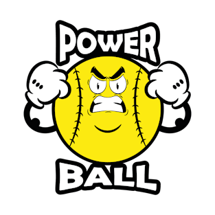 Softball Power Ball T-Shirt