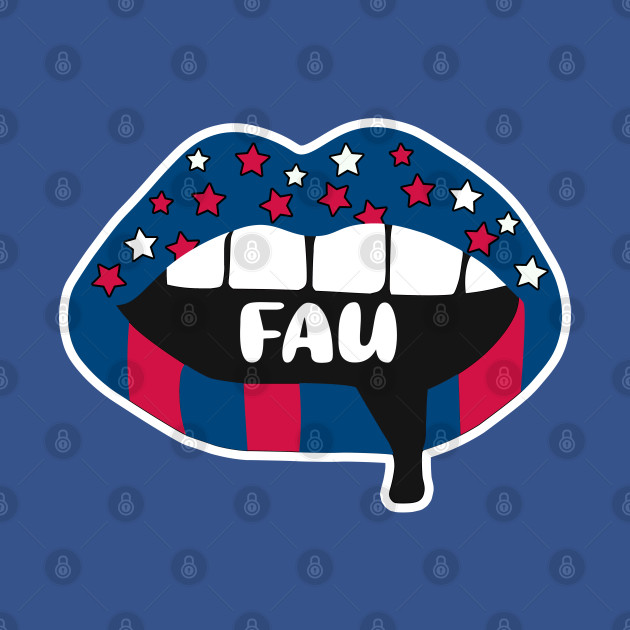 Discover FAU Lips - Florida Atlantic University - T-Shirt