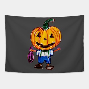 Happy Halloween Pumpkin! Tapestry