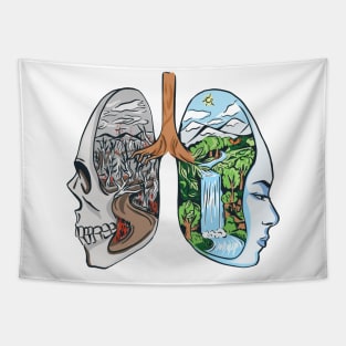 Landscape Lungs Tapestry