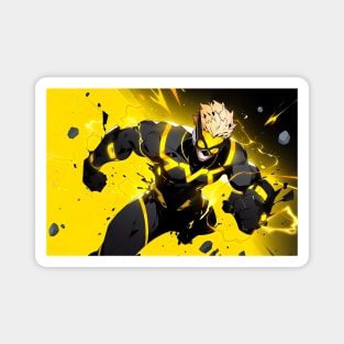 Thunder Volt Super Hero - Anime Wallpaper Magnet