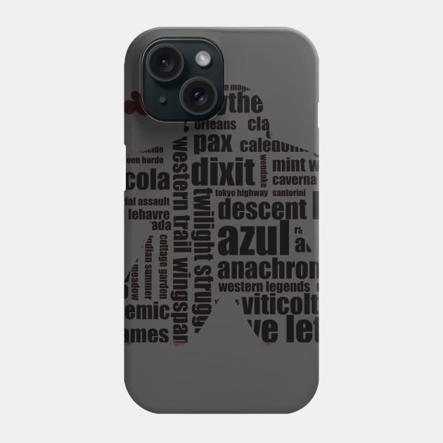 Boardgamer #2 Phone Case by OctobersArt