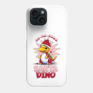 Santa dinosaur Phone Case