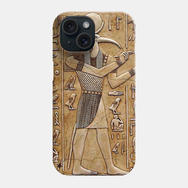 Thoth -Ancient Egyptian deity Phone Case by Dashu