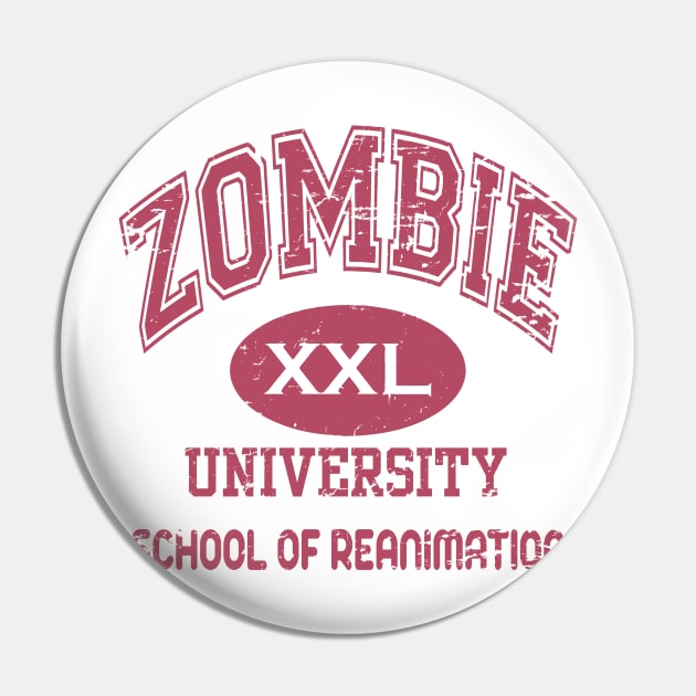 Zombie University School of Reanimation Pin by Naves