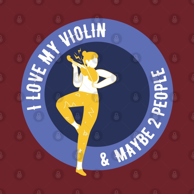 Introverted Violinist by Mey Designs