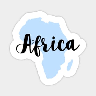 Africa lettering Magnet