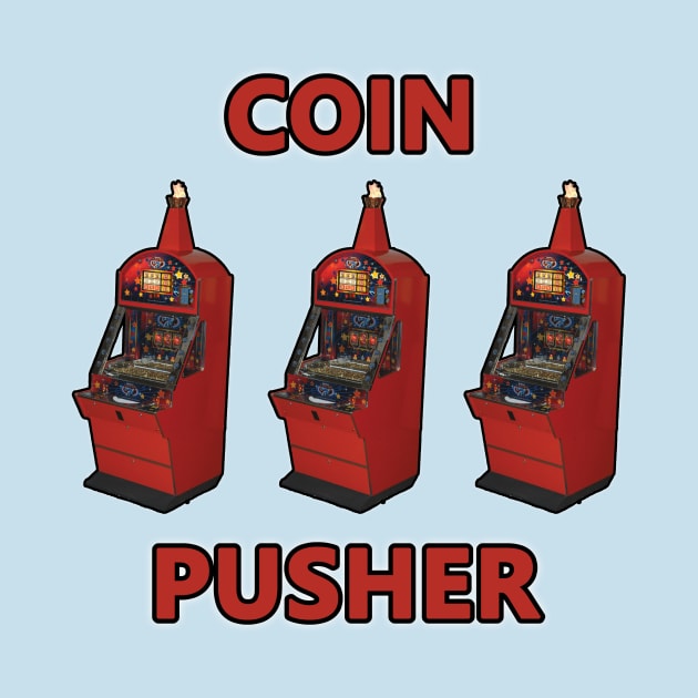 Coin pusher Big Win T-shirt by JamesBosh