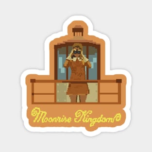 Moonrise Kingdom 8 Bits Magnet