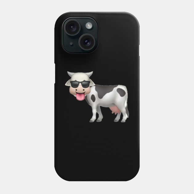 Happy Cow! Phone Case by MooseFish Lodge