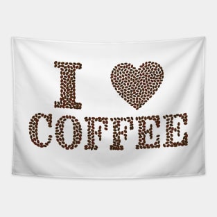 I Love Coffee Tapestry