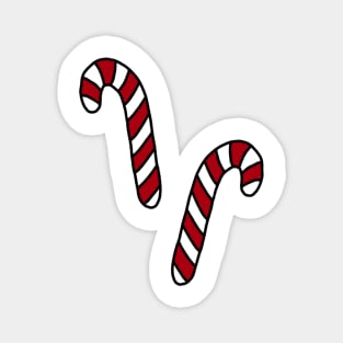 candy canes Magnet