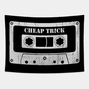 Cheap Trick - Vintage Cassette White Tapestry