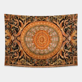 Vintage Decorative Floral Carpet Pattern Tapestry