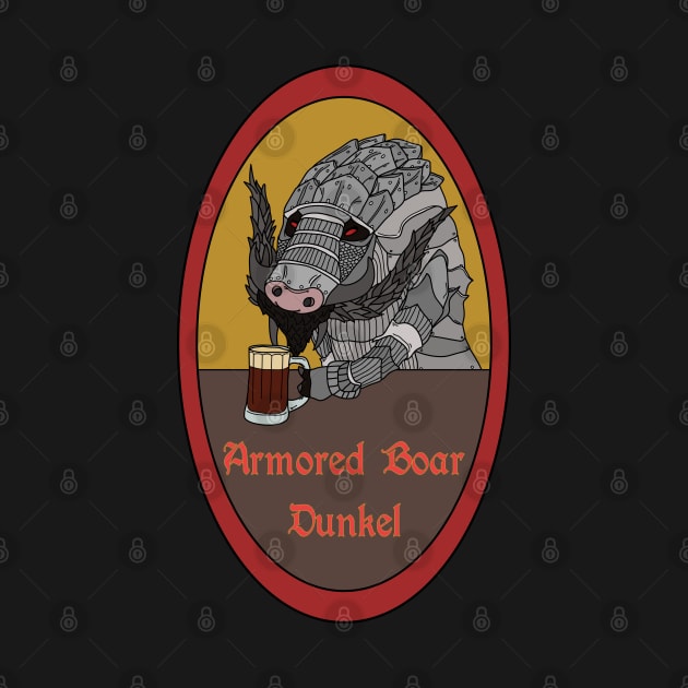 Dark Souls - Armored Boar Dunkel by DigitalCleo