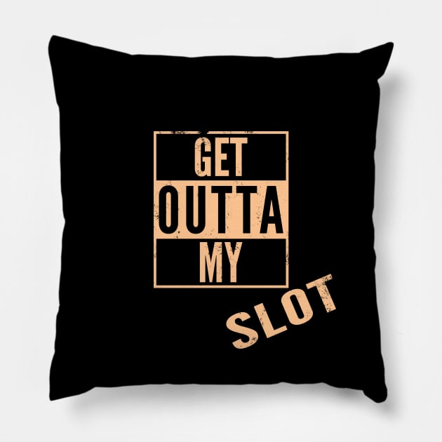 West Coast Swing Get Outta My Slot wcs washed out Pillow by echopark12