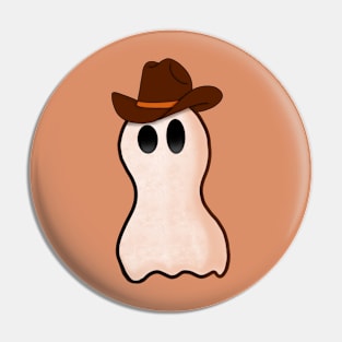 Cowboy ghost Pin