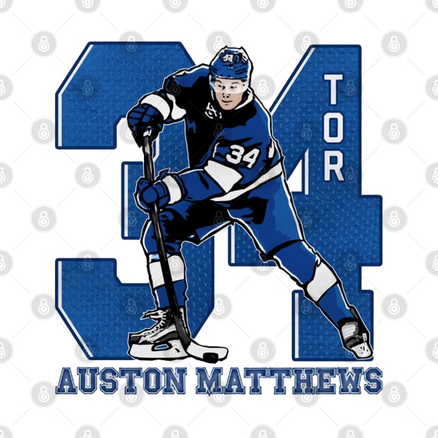 Auston Matthews Toronto Game by stevenmsparks